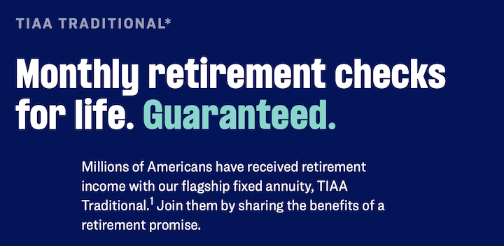 TIAA Traditional and Lifetime Income Annuities Now Available to Public via IRA — My Money Blog