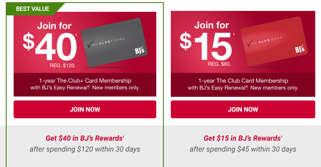 Free BJ’s Club+ Membership After $40 Reward
