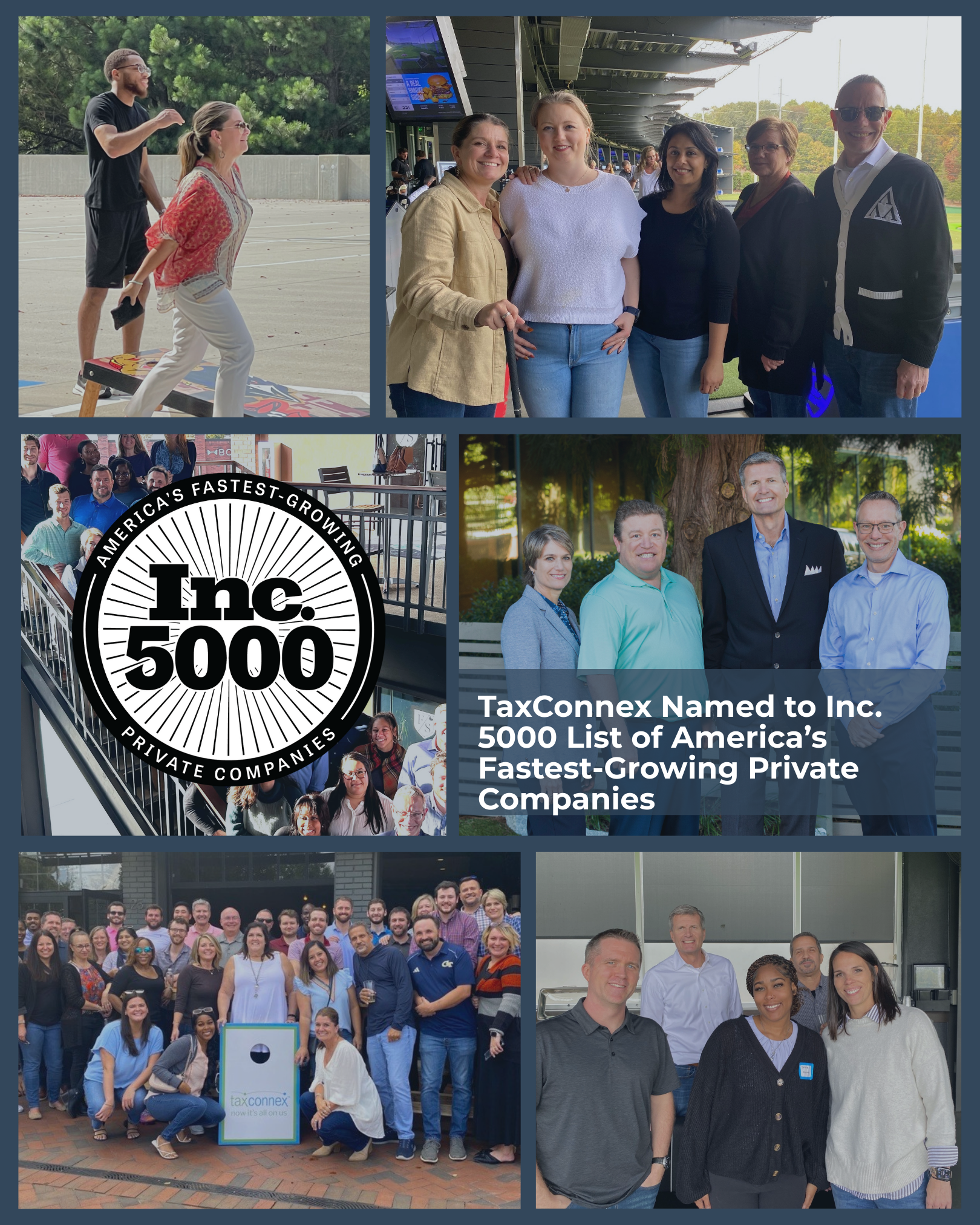 TaxConnex Named to Inc. 5000 List of America’s Fastest-Growing Private Companies