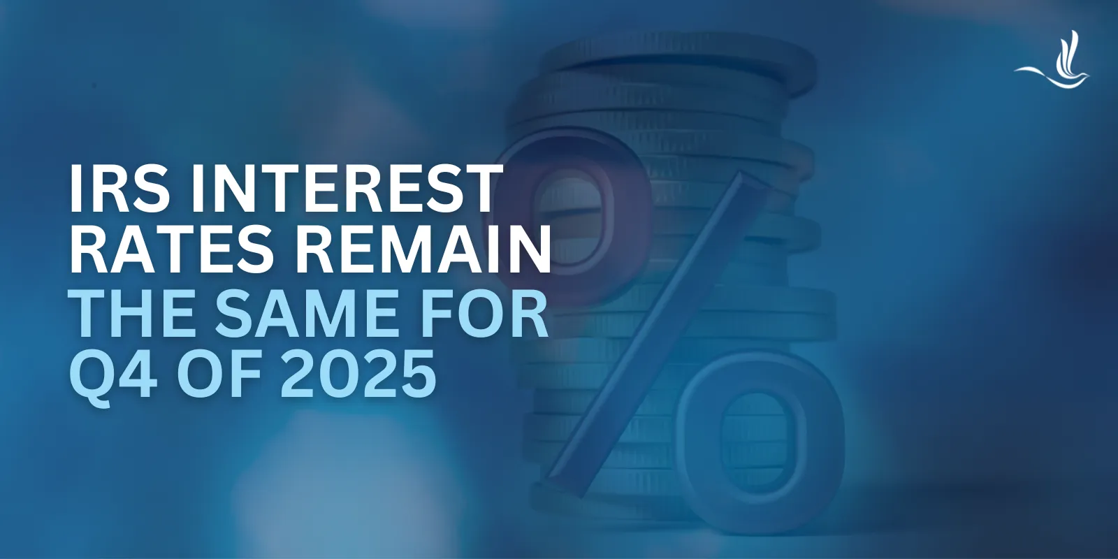 IRS Interest Rates Remain the Same for Q4 2025