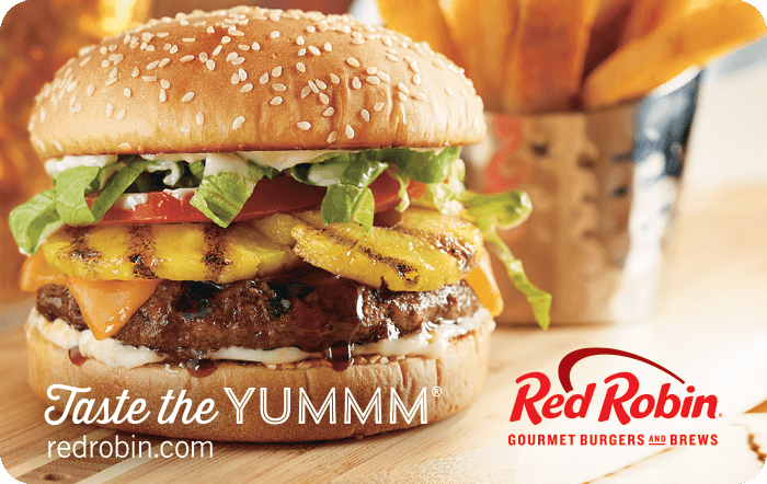 20% Off Red Robin Gift Cards (Oct 10-13)