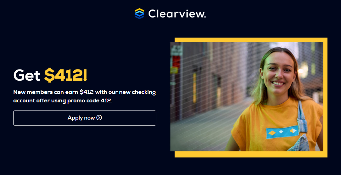 Clearview Federal Credit Union: Earn Up to $412 Bonus with New Checking Account (PA Only)