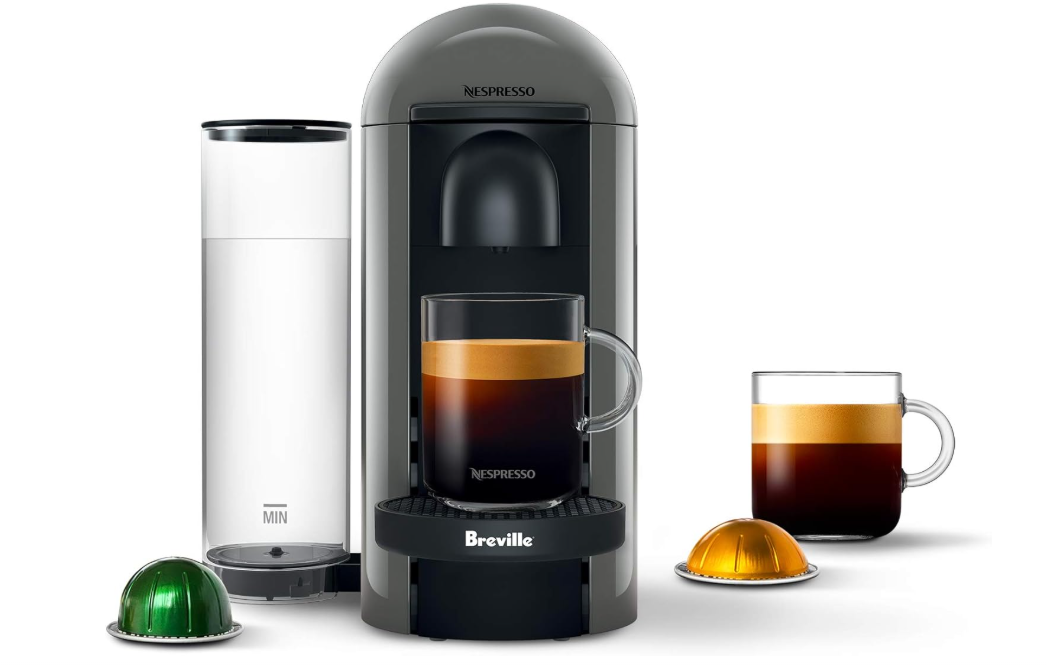 Breville Nespresso VertuoPlus Coffee and Espresso Machine for $93.49 on Amazon
