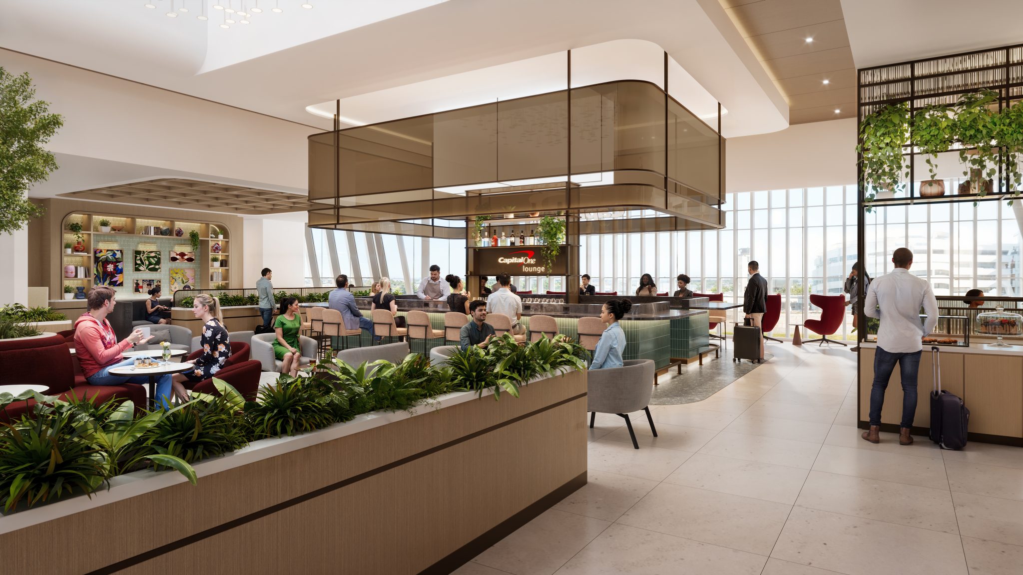 New Capital One Lounge Coming to Charlotte Douglas International Airport