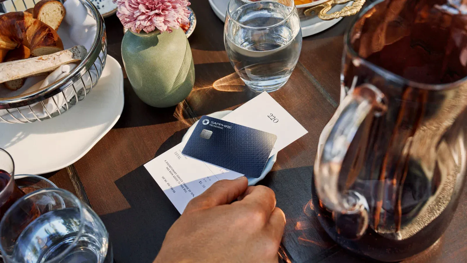 Chase Sapphire Reserve Exclusive Tables: Get Free Drinks at Select Restaurants with Visa Concierge