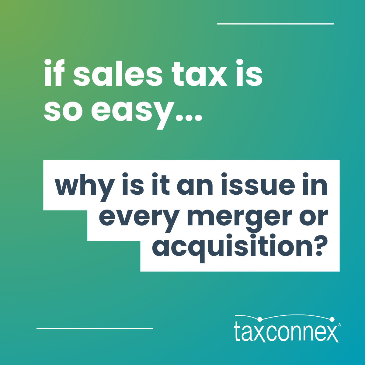 Selling your business? Don’t let sales tax derail the deal