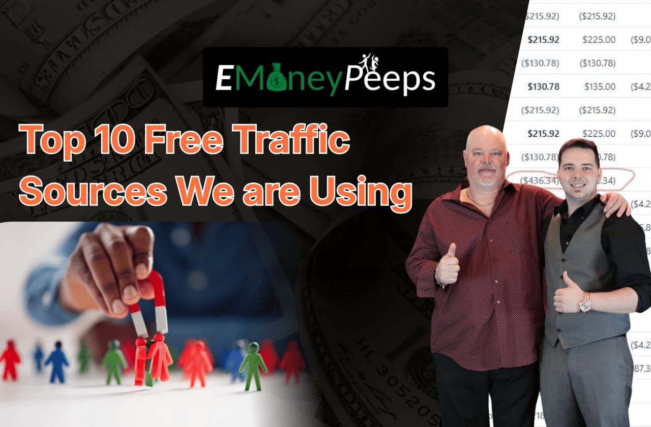 Top 10 Free Traffic Sources We are Using