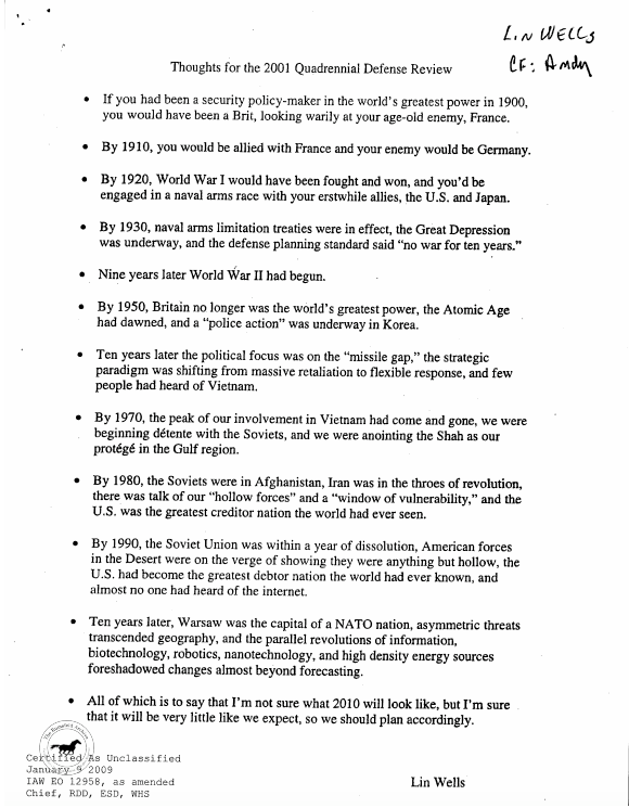 Preparing Without Predicting – A Wealth of Common Sense