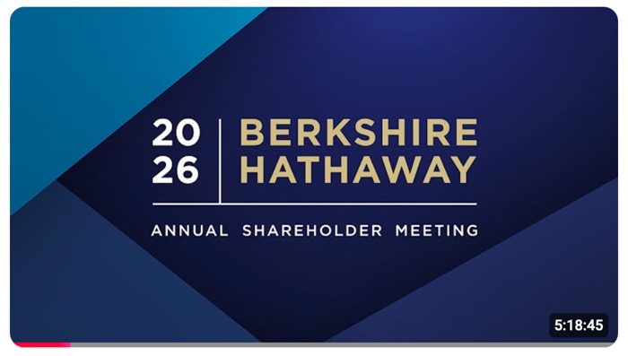 2026 Berkshire Hathaway Annual Shareholder Meeting Video, Transcript, and Notes — My Money Blog