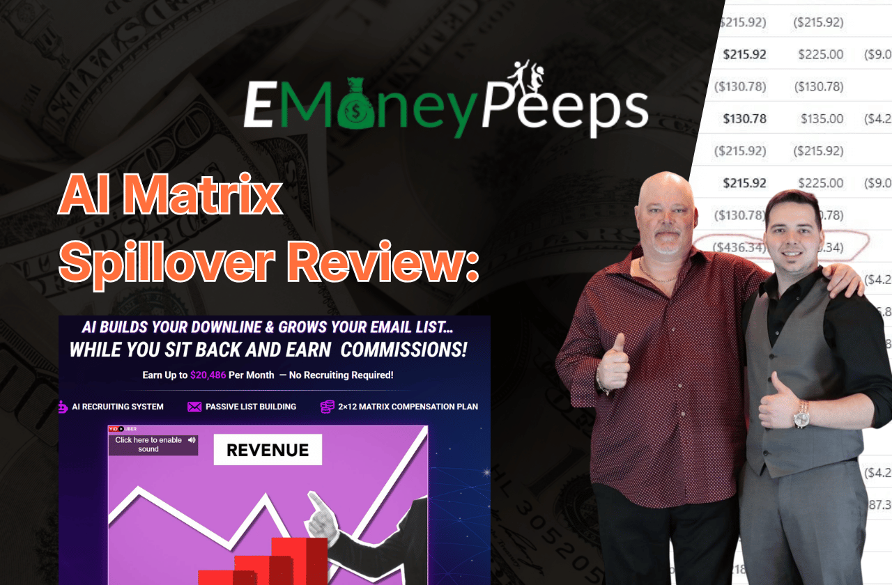 AI Matrix Spillover Review: New MLM Forced Matrix