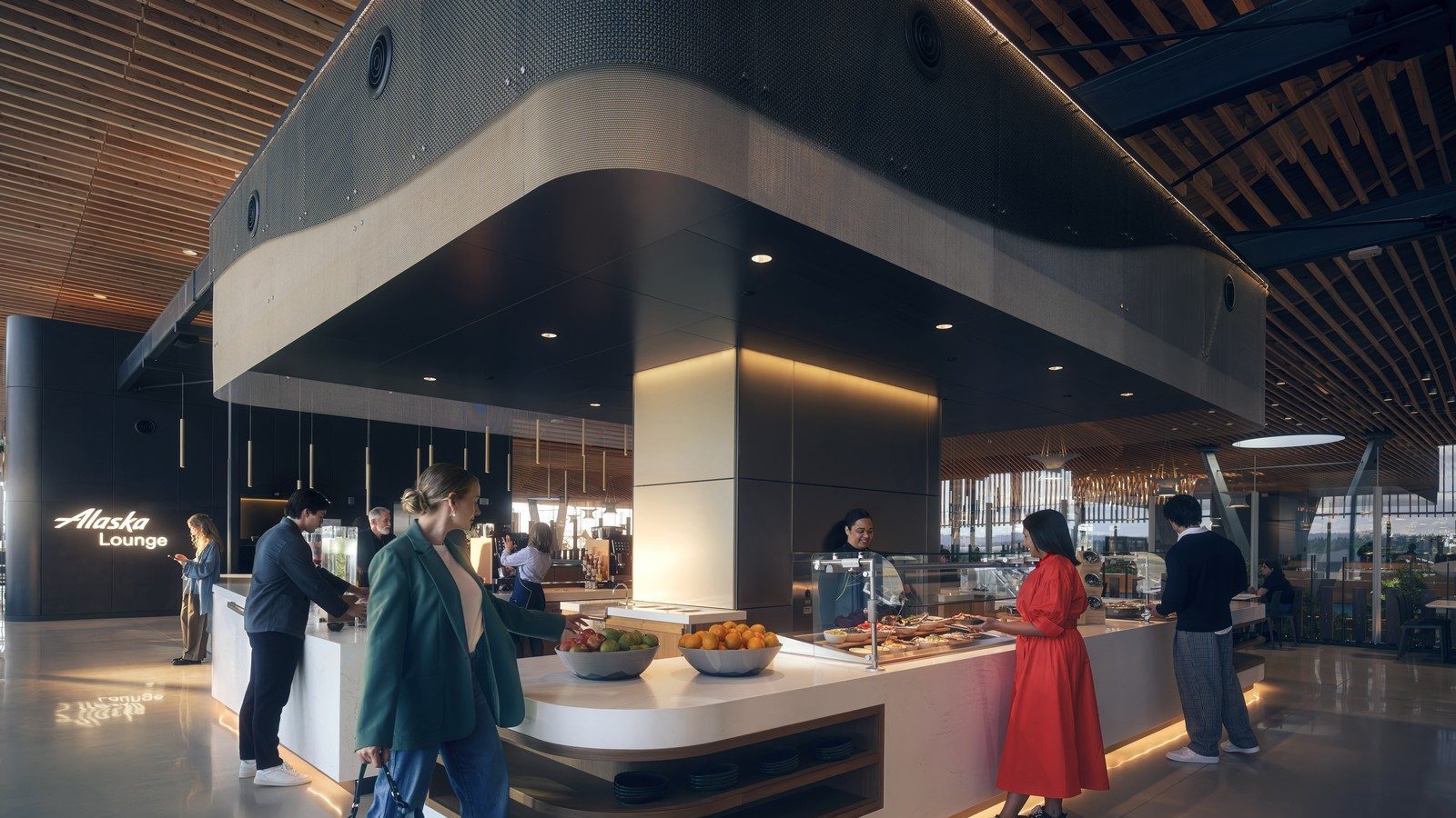 Alaska Airlines Opens New Premium Lounge at Portland Airport