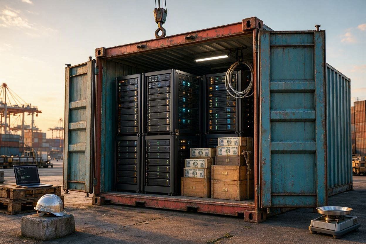 The Next AI Fortune Might Fit in a Shipping Container
