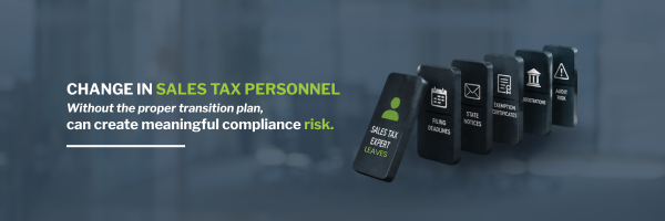 Your Sales Tax Expert Left. Now What?