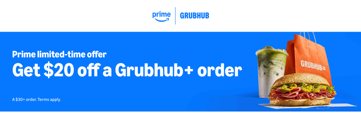 $20 off $30 for Amazon Prime Members — My Money Blog
