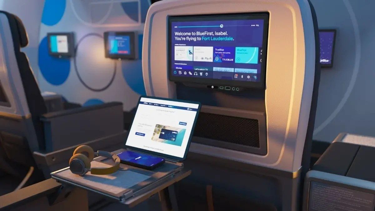 JetBlue Reveals BlueFirst Domestic First Class Seats
