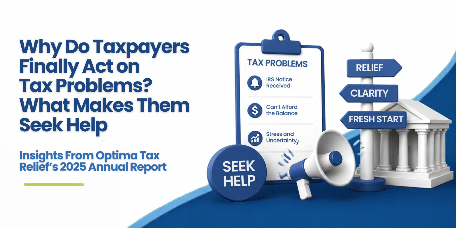 Why Do Taxpayers Finally Act on Tax Problems? What Makes Them Seek Help